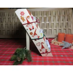 Clearance Schöner Adventskalender zum Füllen, aufwändig gestaltet Adventskalender