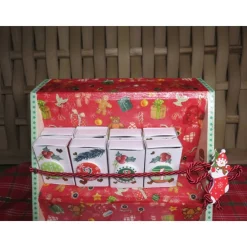 Clearance Schöner Adventskalender zum Füllen, aufwändig gestaltet Adventskalender