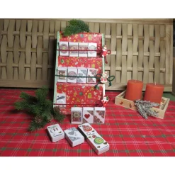 Clearance Schöner Adventskalender zum Füllen, aufwändig gestaltet Adventskalender