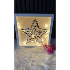Sale Schöner Leuchtbilderrahmen Mama Muttertag Geburtstag Geschenke