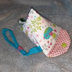 Best Schnullertasche mit Druckknopf, Pyramidentasche Geschenke