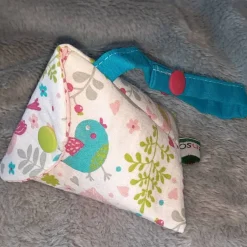 Best Schnullertasche mit Druckknopf, Pyramidentasche Geschenke