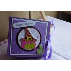 Schokobüchlein oder Gummibärbüchlein Happy Halloween Schokolade & Süßigkeiten