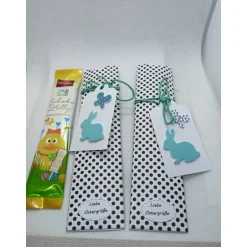 Outlet Schoko-Lollie in österlicher Verpackung - Goodie, Schlenkerhase- ein Mitbringsel!! Geschenkverpackungen