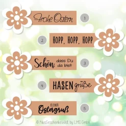 Best Schoko-Osterhase im Chiffonbeutel  - Ostergeschenk, Mitbringsel, Ostern, Gastgeschenk, Schokohase, Osterdeko, Schokolade Ostergeschenke