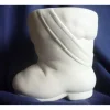 New Schrühware,Weihnachtsmann,Windlicht Kindergeburtstag,Deco,Weihnachten,Nicolausstiefel,Stiefel,Keramik zum selbstbemalen Bastelzubehör