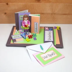 Clearance Schulanfang Einschulung Geldgeschenk Geschenkkarte personalisierbar für Mädchen Kinder Glückwunschkarten