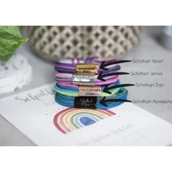 Outlet Schulkind Armband, Kinderarmband, Einschulung Geschenk | Glücksbringer | personalisiert | graviert Kinder Einschulung