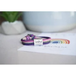 Online Schulkind Armband, Kinderarmband, Einschulung Geschenk | Glücksbringer | personalisiert | handbeschlagen Kinder Einschulung