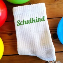 Einschulung|IsAria Schulkind Socken,Tennissocken, Personalisierbar, Strümpfe, Geschenkidee Einschulung