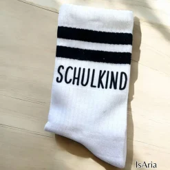 Discount Schulkind Socken,Tennissocken, Personalisierbar, Strümpfe, Geschenkidee Einschulung Kinder Einschulung