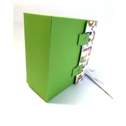 Discount Schulranzen Schultasche aus Karton – Handgemachte Geschenkverpackung zur Einschulung (14,5 x 16 x 7,5 cm) Kinder Einschulung