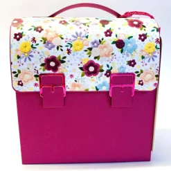 Discount Schulranzen Schultasche aus Karton – Handgemachte Geschenkverpackung zur Einschulung (14,5 x 16 x 7,5 cm) Kinder Einschulung