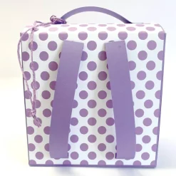 Discount Schulranzen Schultasche aus Karton – Handgemachte Geschenkverpackung zur Einschulung (14,5 x 16 x 7,5 cm) Kinder Einschulung