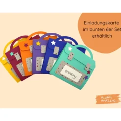 Best Schulrucksack Bastelset | Einladung zur Einschulung | Schulranzen basteln | Einladungskarten zum Schulanfang Kinder Einschulung