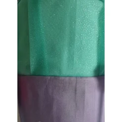 Clearance Schultüte aus Baumwolle mit 3D Schmetterlingen 70cm flieder/türkis Kinder Schultüten