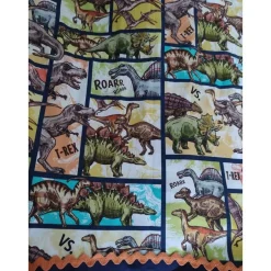 Discount Schultüte aus Baumwollstoff Dinosaurier dunkelblau 70cm Kinder Schultüten