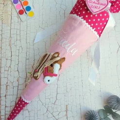 Schultüten|Pipifax Schultüte aus Stoff Pferd
