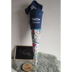 Discount Schultüte aus Stoff Schulstart 70cm Kinder Schultüten