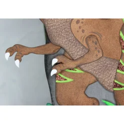 Best Schultüte Dinosaurier „T-Rex“ mit Vulkan 85 cm 6-eckig  Farbvarianten Kinder Schultüten