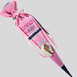 Clearance Schultüte Einschulung 2022 Pferd Boho Rosa Blau Kinder Schultüten