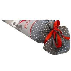 Clearance Schultüte 1.FC Köln, Zuckertüte mit Namen bestickt, Fußball Schultüte aus Stoff Kinder Schultüten