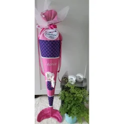 Discount Schultüte Meerjungfrau 100cm + Schultütenkissen Kinder Schultüten