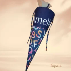 Discount Schultüte mit Namen / Vorschultüte mit Namen, Geschwister Schultüte - Buchstaben groß Kinder Schultüten