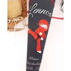Discount Schultüte Ninja passend zum Step by Step Ninja Yuma/ Schultüte aus Stoff Kinder Schultüten