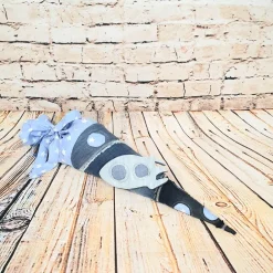 Discount Schultüte "Rakete", 50 cm, Zuckertüte, Jeans Upcycling, Kinder Schultüten