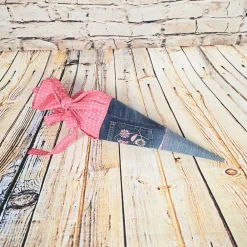 Discount Schultüte "Schmetterling", 35 cm, Zuckertüte, Jeans Upcycling, Geschwistertüte Kinder Schultüten
