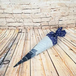 Clearance Schultüte "Segelboot", 50 cm, Zuckertüte, Jeans Upcycling, Kinder Schultüten