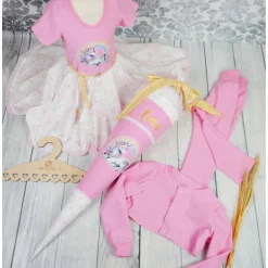 Sale Schultüte Stoff Einhorn Rosa Gold 70cm 85cm   *personalisierbar und mit Kisseninlet Kinder Schultüten