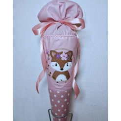 Schultüten|Tina S Schultüte Zuckertüte Boho Reh, personalisierbar, kurzfristig lieferbar!