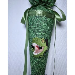 Clearance Schultüte Zuckertüte Dinosaurier T-Rex, personalisierbar Kinder Schultüten