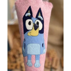 Schultüten|Tanja Baumann LisTaS Schultüte Zuckertüte Einschulung gefilzte  Schultüte Bluey Mädchen