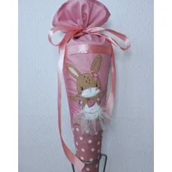 Schultüten|Tina S Schultüte Zuckertüte mit Hase, personalisierbar, kurzfristig lieferbar!