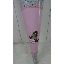 Best Schultüte, Zuckertüte, Pferd auf Wunsch mit Namen und Einschulungstag bestickt  70 cm Länge Kinder Schultüten