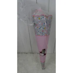 Best Schultüte, Zuckertüte, Pferd auf Wunsch mit Namen und Einschulungstag bestickt  70 cm Länge Kinder Schultüten