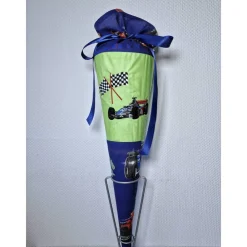 Best Schultüte Zuckertüte Rennauto, personalisierbar, kurzfristig lieferbar! Kinder Schultüten