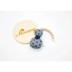 Best Schutzengel / Glücksbringer grau Sterne mit Namen personalisiert / Schutzengel Taufe / Engel aus Stoff / Geschenk Geburt Geschenke