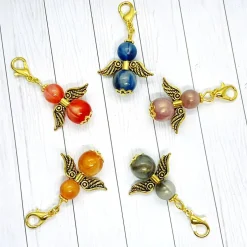 Clearance Schutzengel goldfarben/grau – Glücksbringer & Geschenk mit Schmuckkärtchen Geschenke
