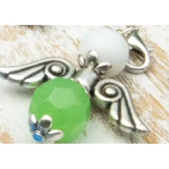 Weihnachtsaccessoires|KirLaagreen Schutzengel Set, Schlüsselanhänger, Taschenbaumler, Geschenkidee, Mitbringsel, Adventskalenderfüllung