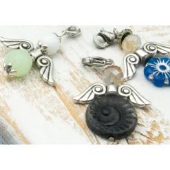 Hot Schutzengel Set, Schlüsselanhänger, Taschenbaumler, Geschenkidee, Mitbringsel, Adventskalenderfüllung Weihnachtsaccessoires