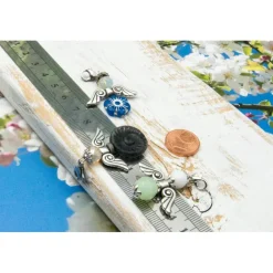 Hot Schutzengel Set, Schlüsselanhänger, Taschenbaumler, Geschenkidee, Mitbringsel, Adventskalenderfüllung Weihnachtsaccessoires