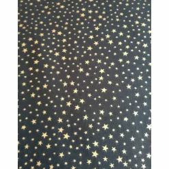 Online Schwarz - goldener Bordürenstoff Weihnachtsstoffe