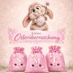 Ostergeschenke|Punkrockdesign Süße Osterüberraschung S M L – Verspielte Ostergeschenk-Tüte mit liebevollen Extras