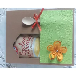 Geschenkverpackungen|IdeenOase Seelenwärmer Geschenkerpackung mit Holzlöffelchen