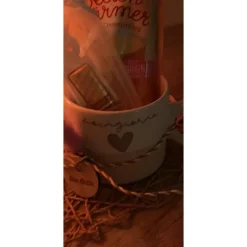 Seelenwärmer im Becher Geschenkset – Personalisierte Tasse mit Gravur & Zimtschnecke Geschenke