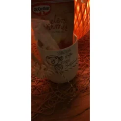 Seelenwärmer im Becher Geschenkset – Personalisierte Tasse mit Gravur & Zimtschnecke Geschenke